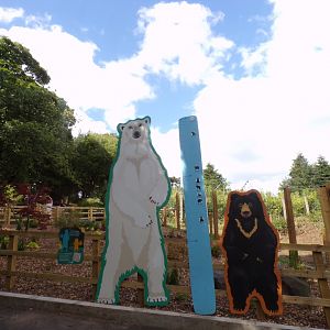 Bear height comparison sign 18.7.25