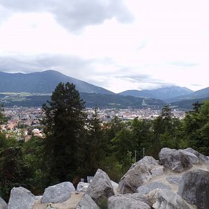 View from chamois enclosure 9.7.25