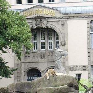 View of Berlin Aquarium