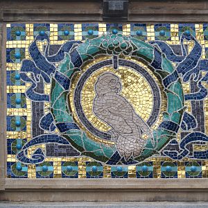 Bird House - Renovated macaw mosaic, 2025-07-21