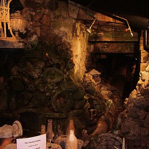 Petrifying Well at Matlock Bath Aquarium 14/02/10
