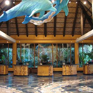 Discovery Cove - Check-in Lobby