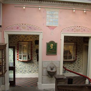 Central area at Matlock Bath Aquarium 14/02/10