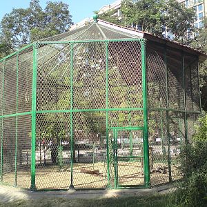 Macaw aviary