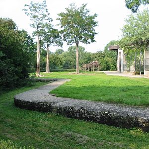 Allwetterzoo Munster 2004 - Giraffe exhibit