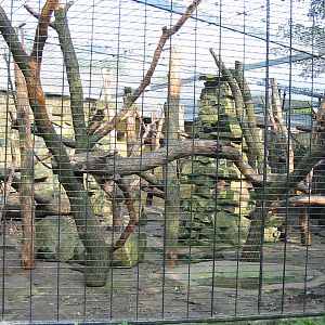 Allwetterzoo Munster 2004 - Monkey enclosure