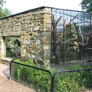 Allwetterzoo Munster 2004 - Monkey enclosure