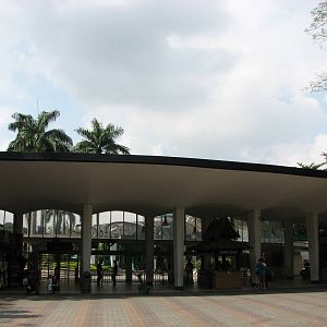 Zoo Negara Malaysia - Inside the main entrance