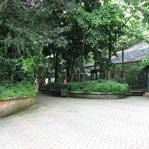Zoo Negara Malaysia - Aviary complex entrance