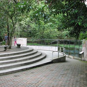 Zoo Negara Malaysia - Semi-circular small mammal row connected to the Small