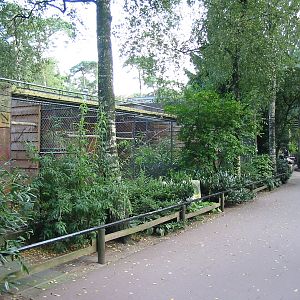 Dierenpark Amersfoort 2004 - Row of cages