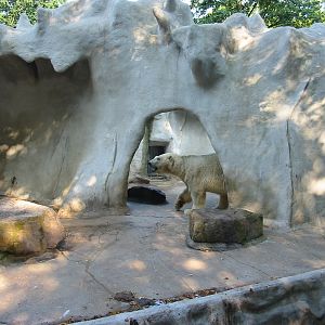 Dierenpark Rhenen 2004 - The old Polar Bear exhibit