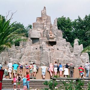 Diergaarde Blijdorp 1992 - Baboon Rock