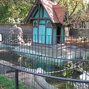 Wroclaw Zoo 2008 - Nutria exhibit?