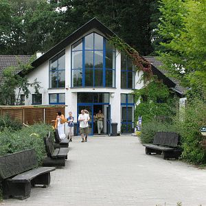Opole Zoo 2008 - Main entrance seen from inside the zoo