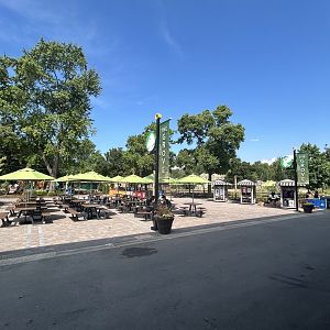 The Grove- a new snack/vendor area next to the new gorilla building.
