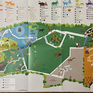 Zoo Map - 2025