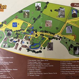 Zoo Map - 2025