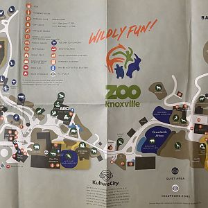 Zoo Map - 2025
