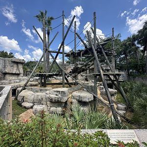 July 2025 - Primate World - Orangutan Enclosure