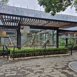 Small Carnivores row  of exhibits
