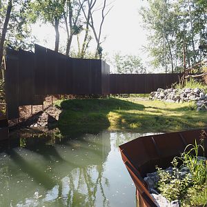 New Central African area Ngyuwe - Red river hog, De Brazza's monkey and Drill exhibit, 2025-08-03