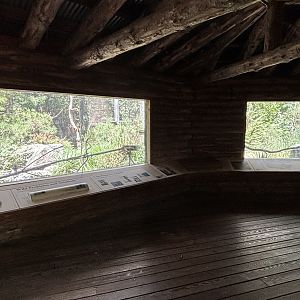 Burrowing Owl/Thick-billed Parrot Aviary