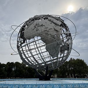 Unisphere - short walk from zoo