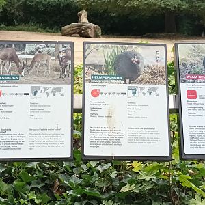 Signage example African Savannah