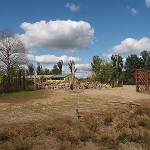 Asian elephant paddocks (One of three), 2025-08-24