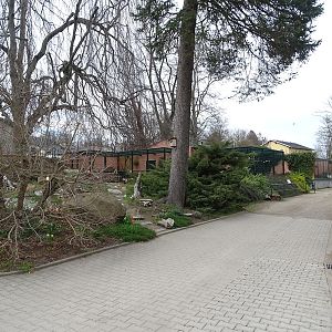 Amerika-Tierpark: General view and monkey building