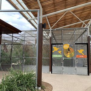 Regent Honeyeater Aviary Entrance