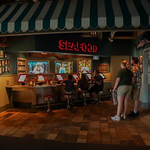 Seafood conservation station (Monterey Habitats)