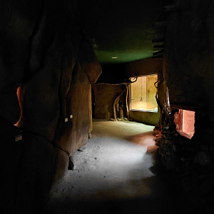 Inside the Africa Up Close house