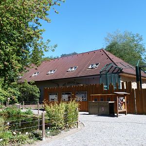 Outside view of "The mysterious night and day world of Africa" -Zoo Plzeň (2025)