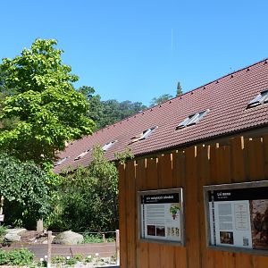 Outside view of "The mysterious night and day world of Africa" -Zoo Plzeň (2025)