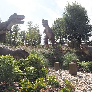 Prehi Daiza: Lands of the Past - Land of the Giants - Tyrannosaurus rex animatronic models, 2025-09-01