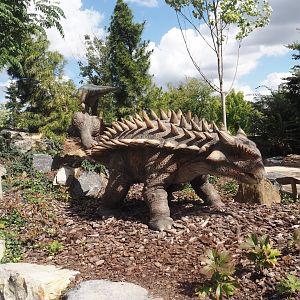 Prehi Daiza: Lands of the Past - Land of the Giants - Ankylosaurus animatronic model, 2025-09-01