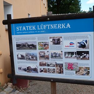 Lüftnerka Farm sign -Zoo Plzeň (2025)