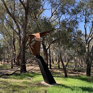 Gum Swamp - Hunter Sculpture