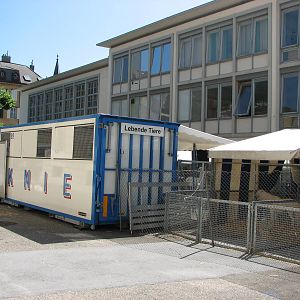 Circus Knie in Neuchatel 2008 - Transportation crate for the animals
