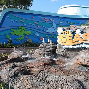 The Seas at EPCOT - Entry Sign