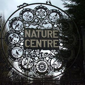 Exterior sign at Birmingham Nature Centre 28/02/10