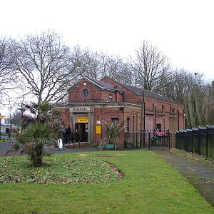 Main entrance at Birmingham Nature Centre 28/02/10
