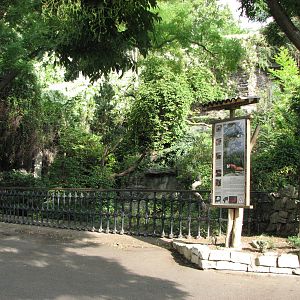 Zoo Praha - Front of Red Panda exhibit