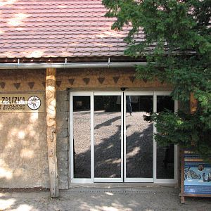 Zoo Praha - Entrance to the nocturnal Africa House