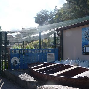 Coastal aviary entrance -Zoo Plzeň (2025)