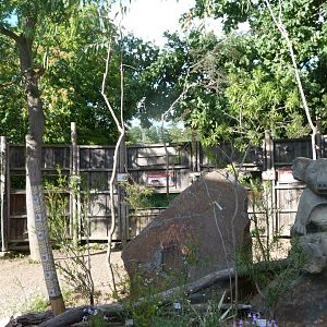 Australian exhibit viewing area -Zoo Plzeň (2025)