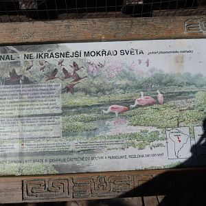 Pantanal sign -Zoo Praha (2025)