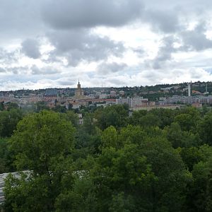 View of Praha from the Zakázanka path -Zoo Praha (2025)